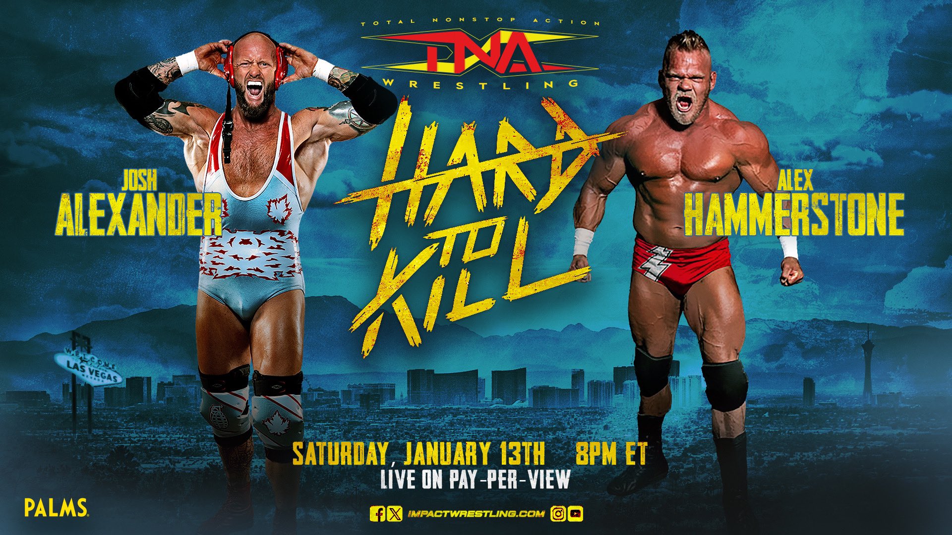 Josh Alexander vs. Alex Hammerstone announced for TNA Hard to Kill