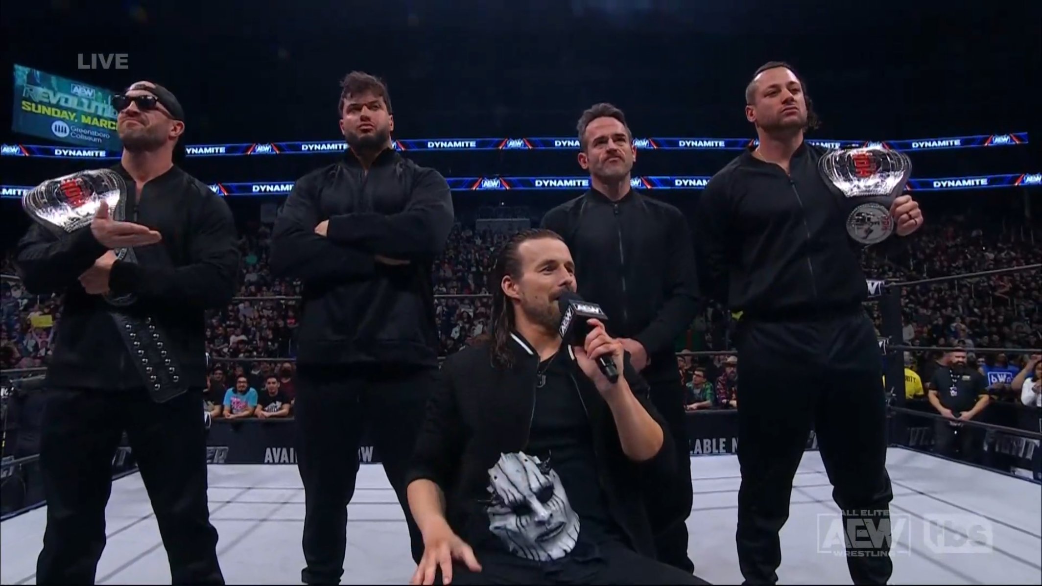 Adam Cole reveals name of new stable on AEW Dynamite