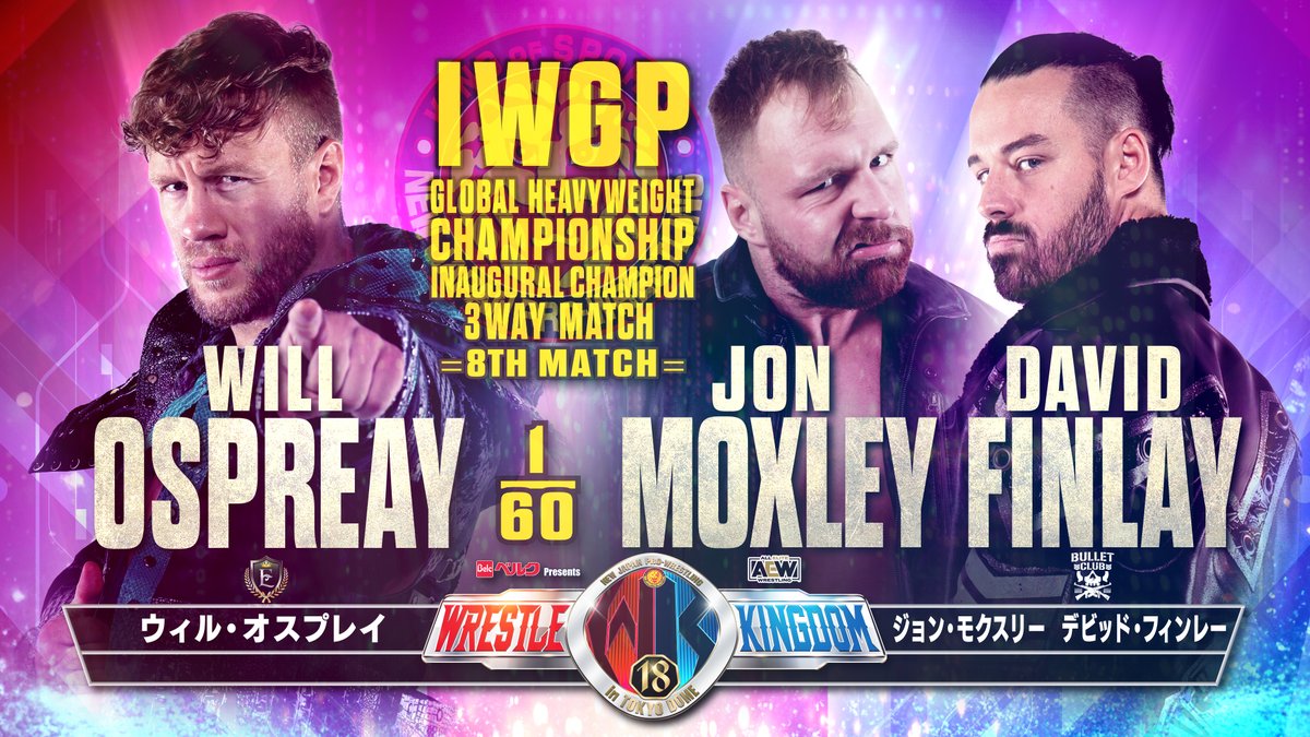 NJPW crowns first IWGP Global Champion at Wrestle Kingdom 18