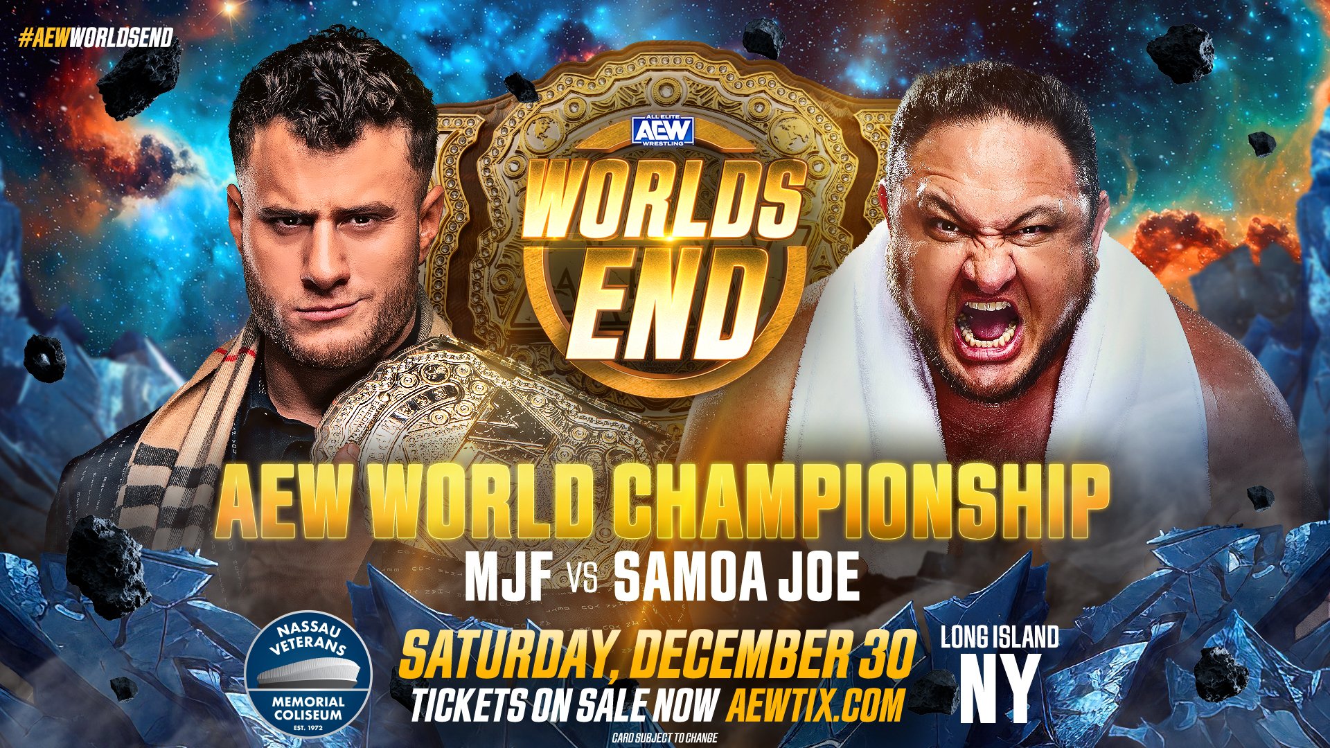 AEW Worlds End live results: World title match, Continental Classic finals