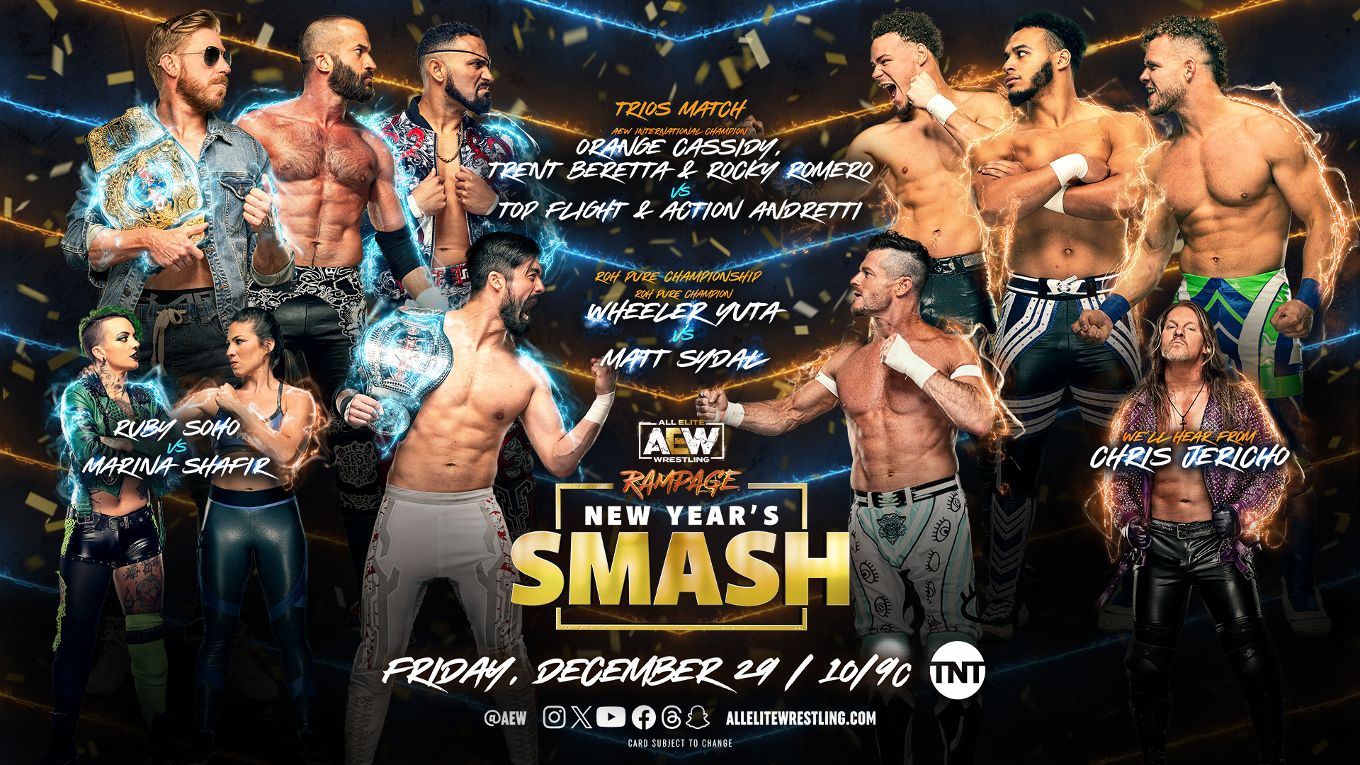 AEW Rampage live results: New Year’s Smash