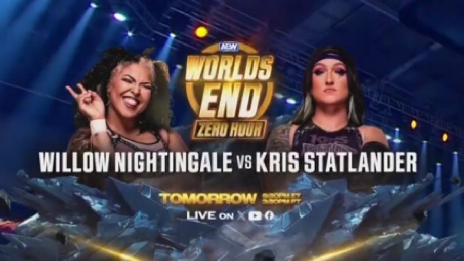 Kris Statlander vs. Willow Nightingale added to AEW Worlds End Zero Hour