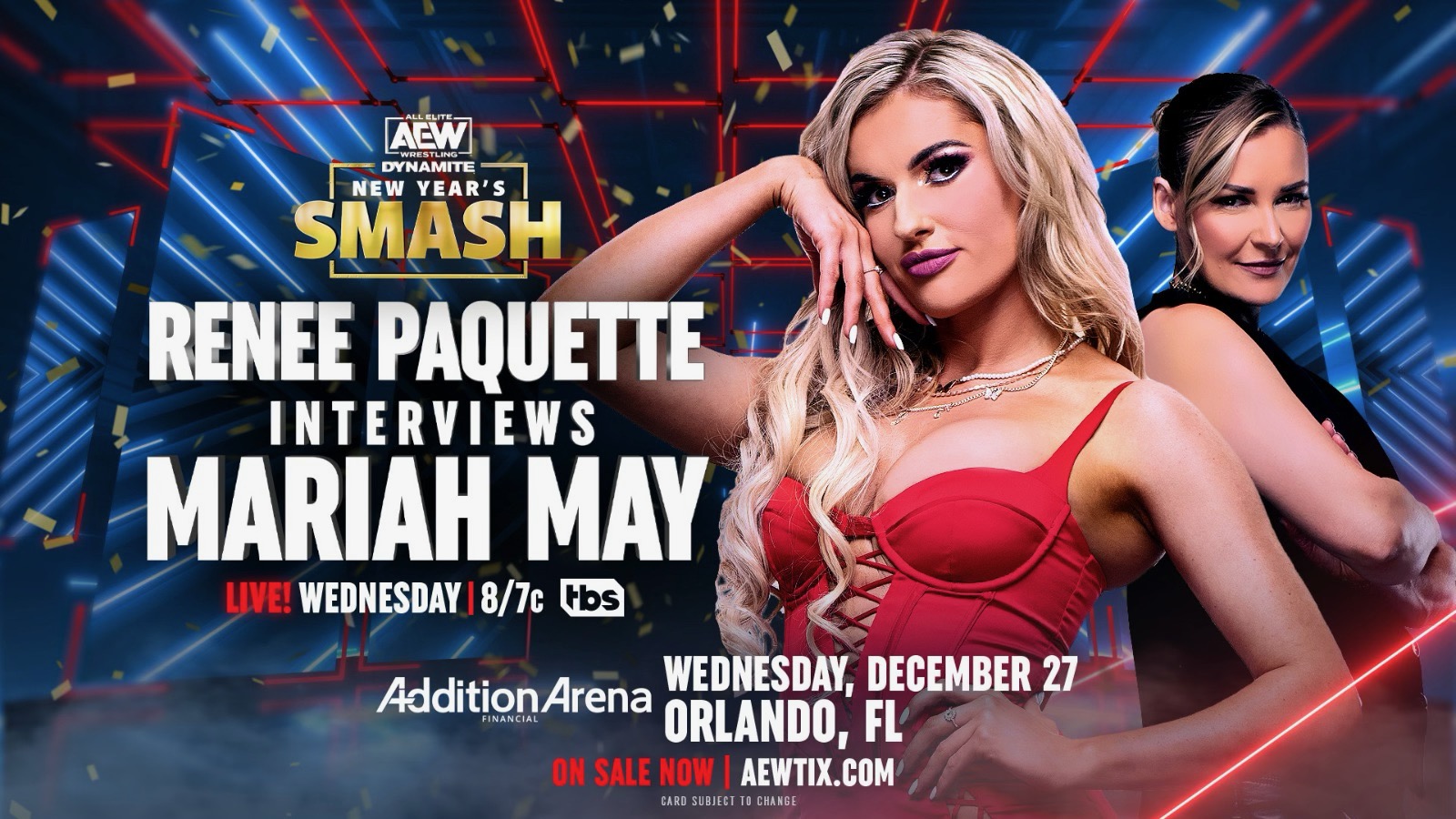 Renee Paquette to interview Mariah May on AEW Dynamite New Year’s Smash