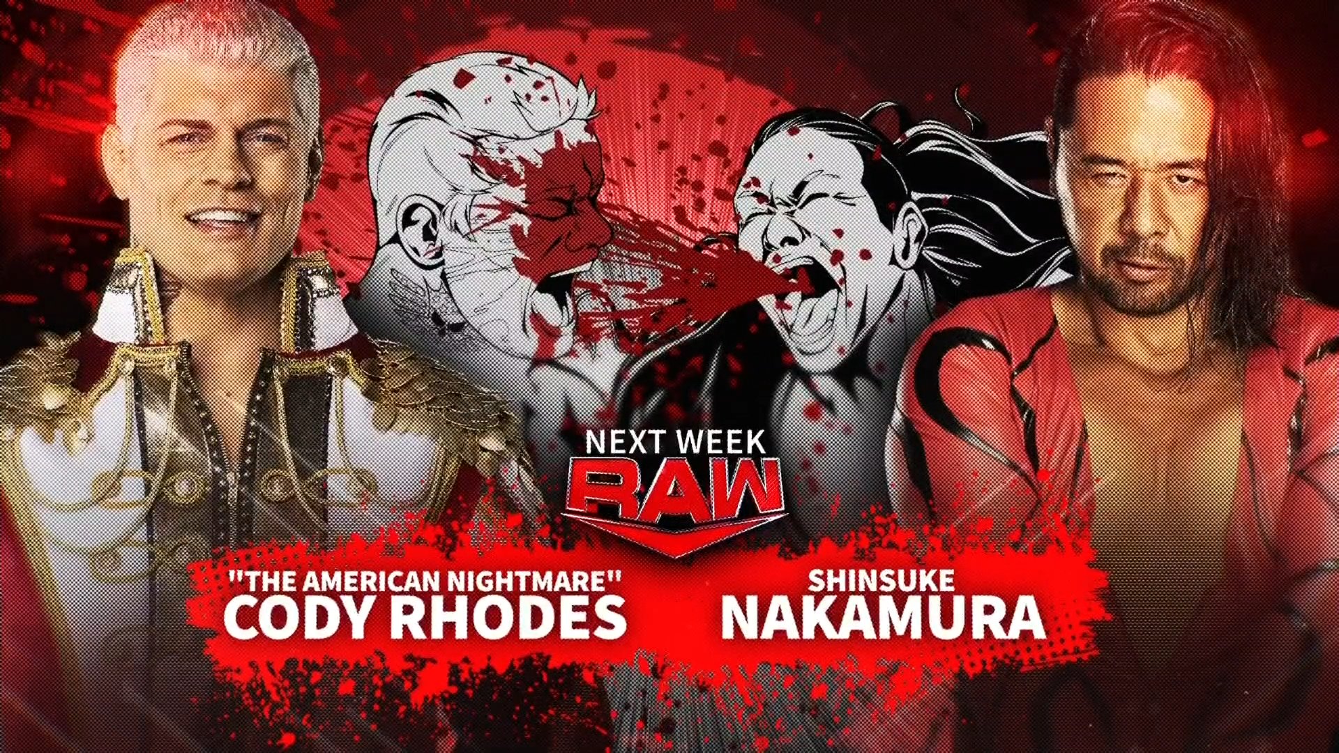 Rhodes vs. Nakamura, CM Punk appearance set for next WWE Raw