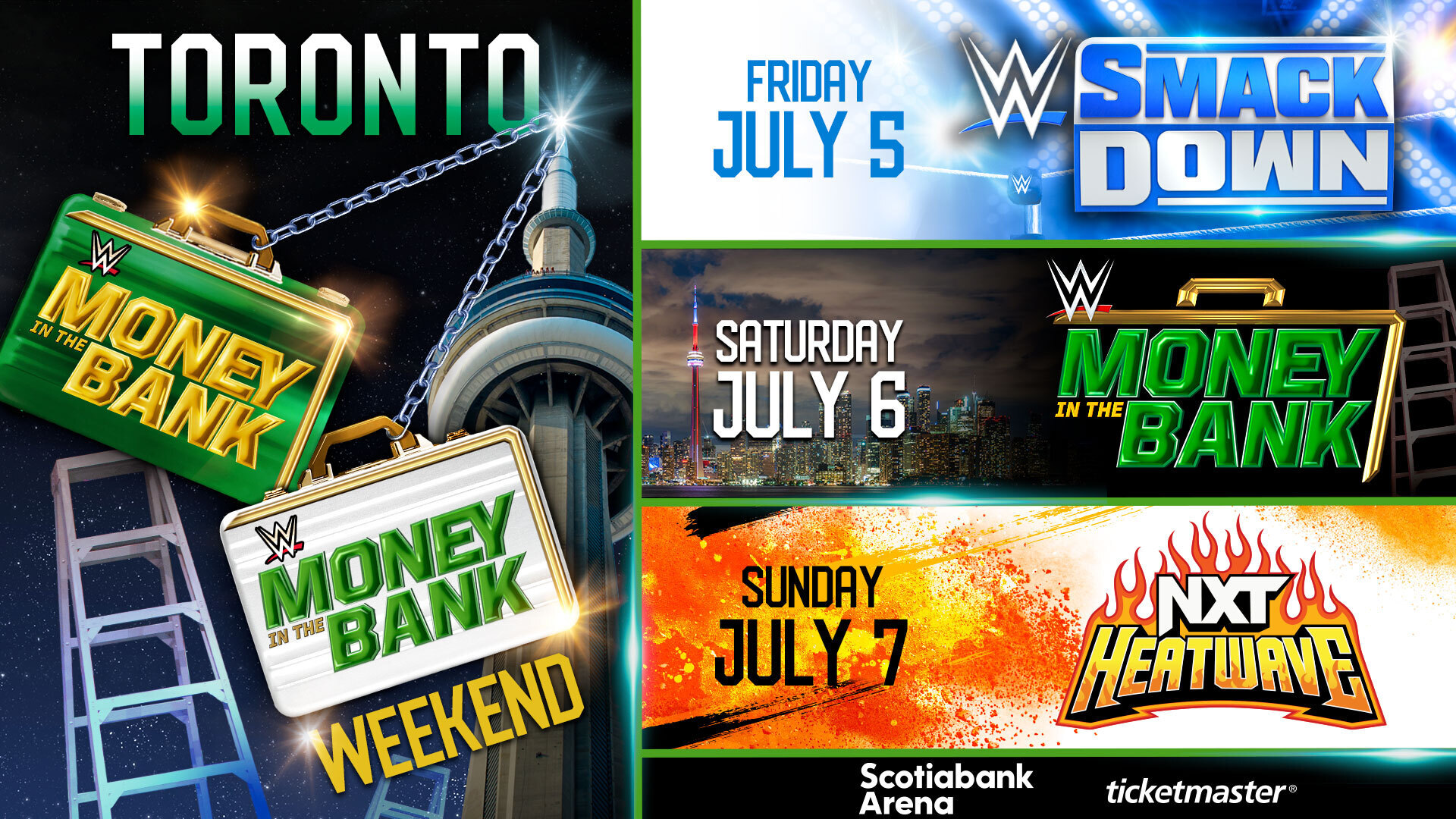 WWE Money in the Bank 2024 announced for Toronto