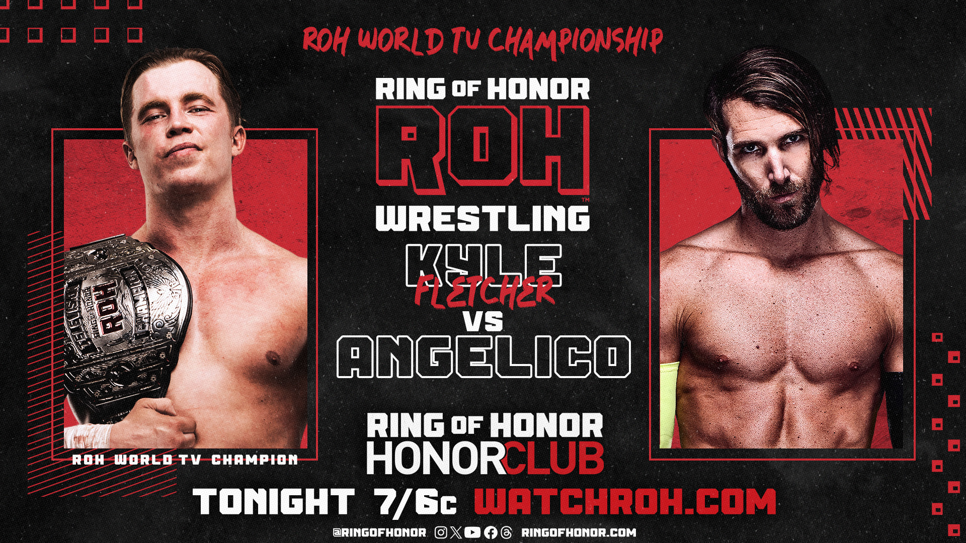Ring of Honor TV results: Kyle Fletcher vs. Angelico