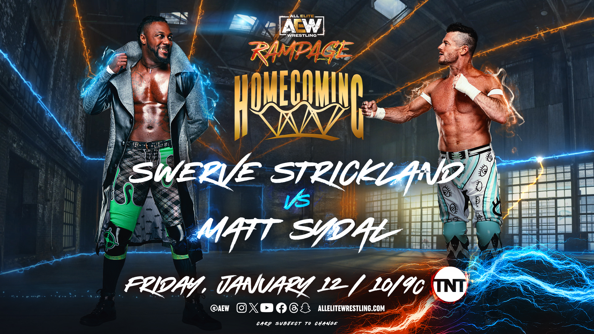 Grizzled Young Veterans vs. The Acclaimed official for AEW Collision