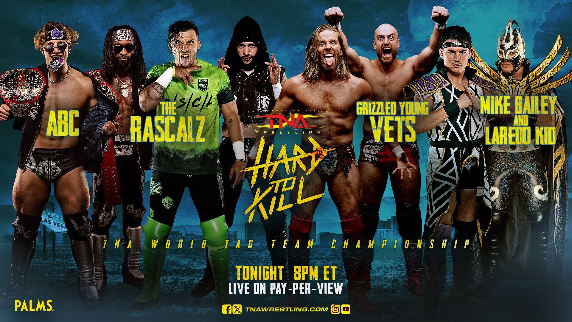Laredo Kid replacing Trent Seven at TNA Hard to Kill
