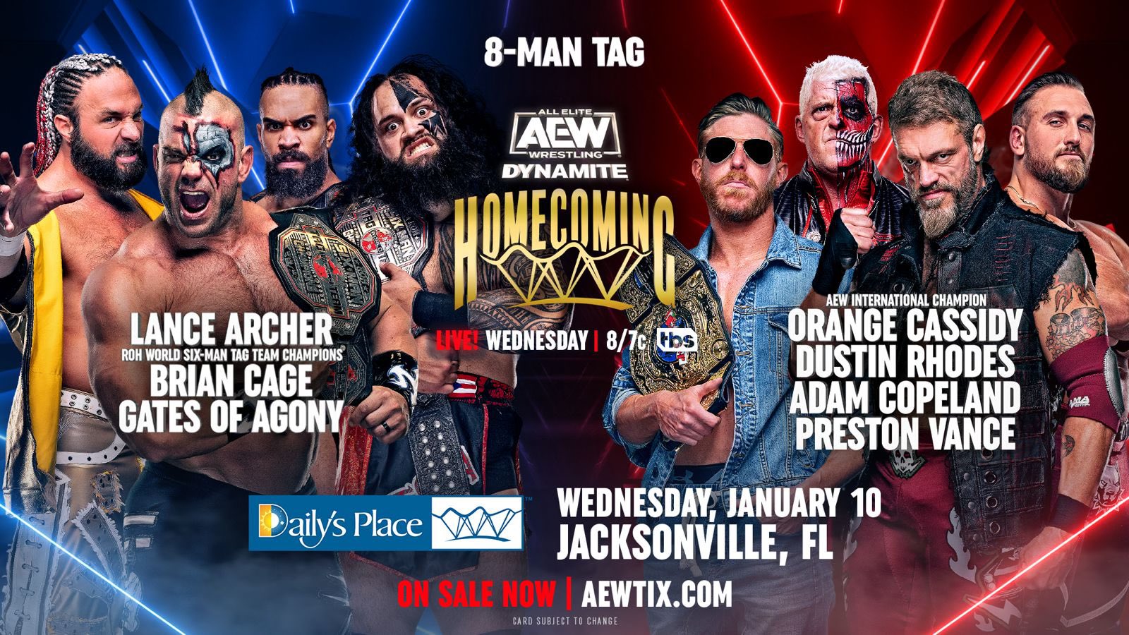 AEW to honor Brodie Lee with Dynamite eight-person tag matches