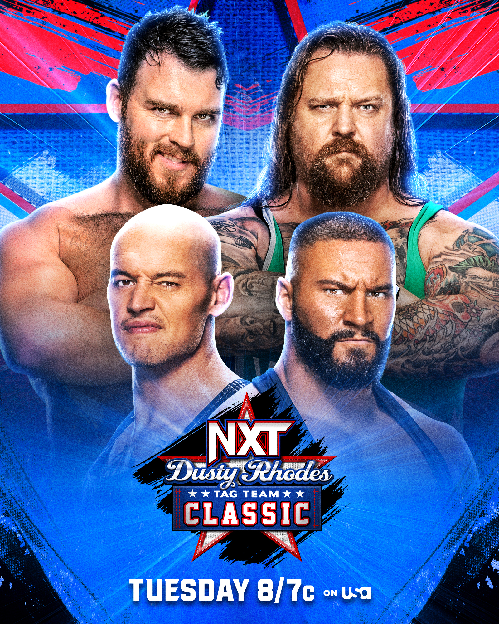 Dusty Rhodes Tag Team Classic matches announced for WWE NXT