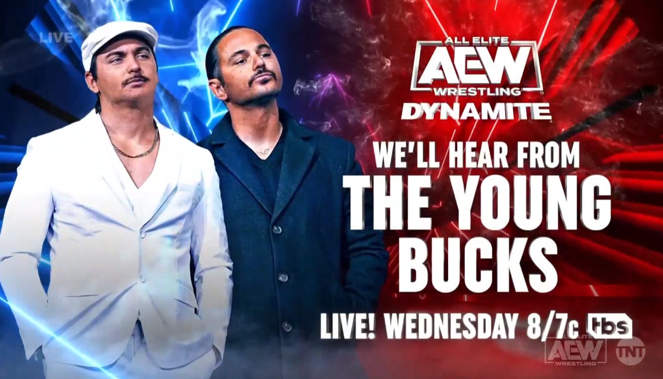 Young Bucks promo, two title matches added to AEW Dynamite
