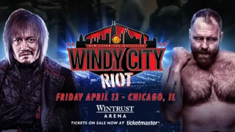 Jon Moxley vs. Tetsuya Naito official for NJPW Windy City Riot