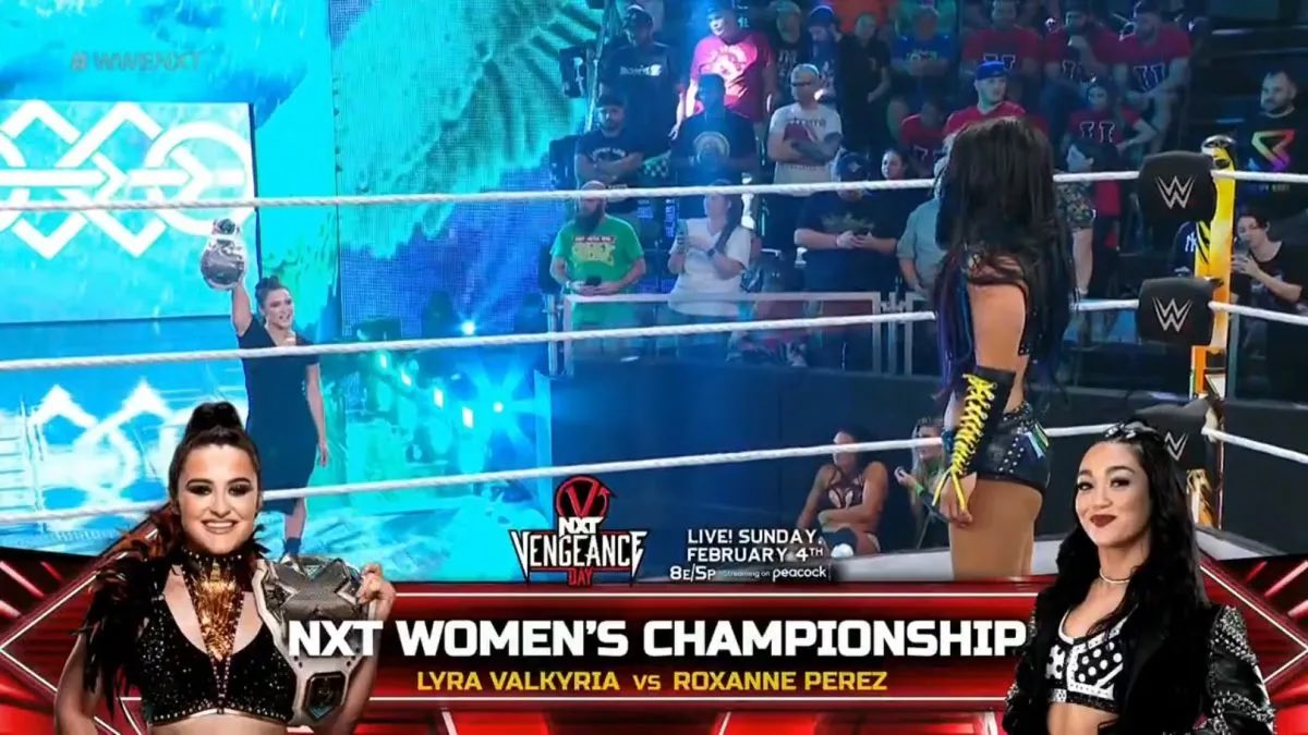Two title matches official for WWE NXT Vengeance Day