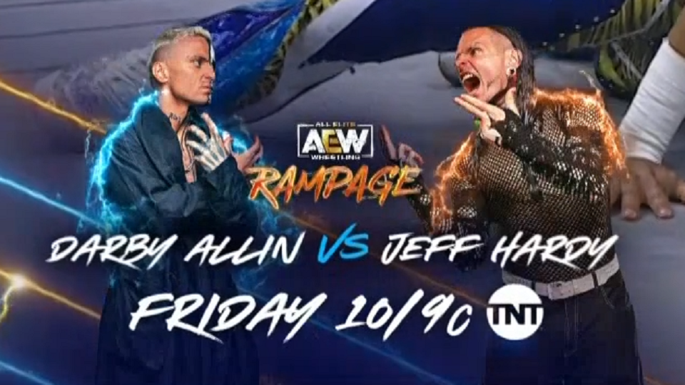 Darby Allin vs. Jeff Hardy announced for AEW Rampage
