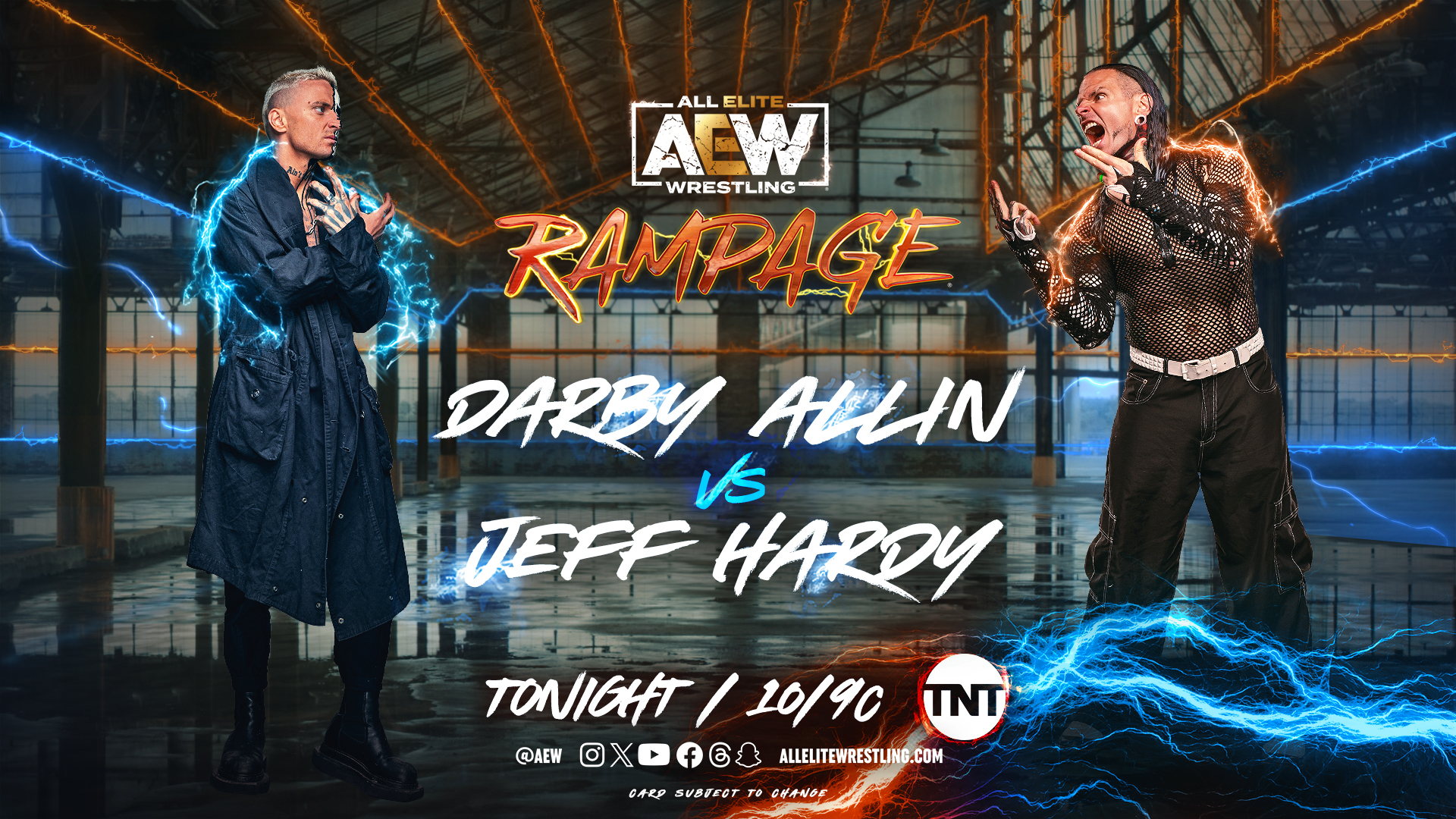 AEW Rampage live results: Darby Allin vs. Jeff Hardy