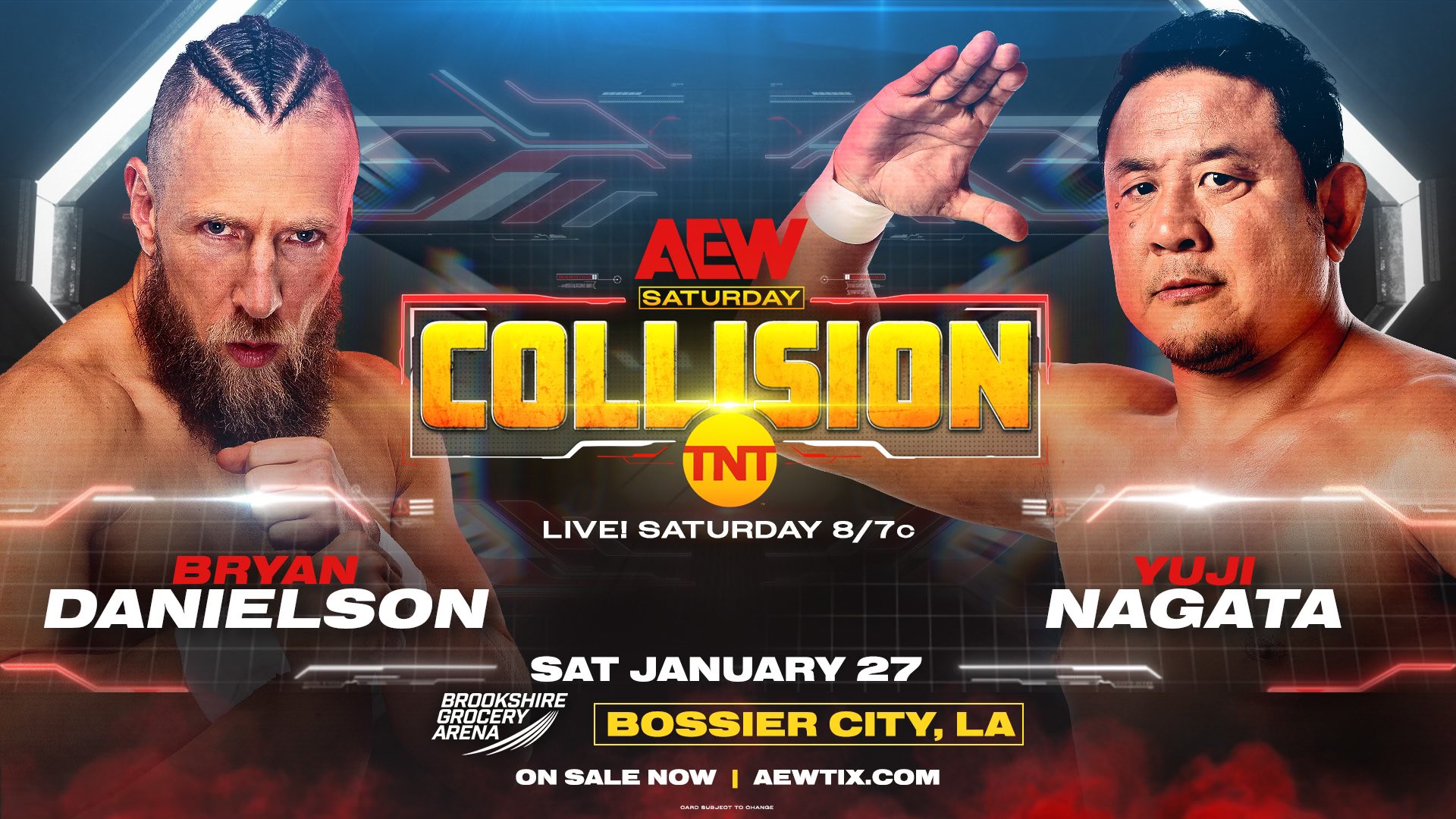 Bryan Danielson vs. Yuji Nagata set for AEW Collision