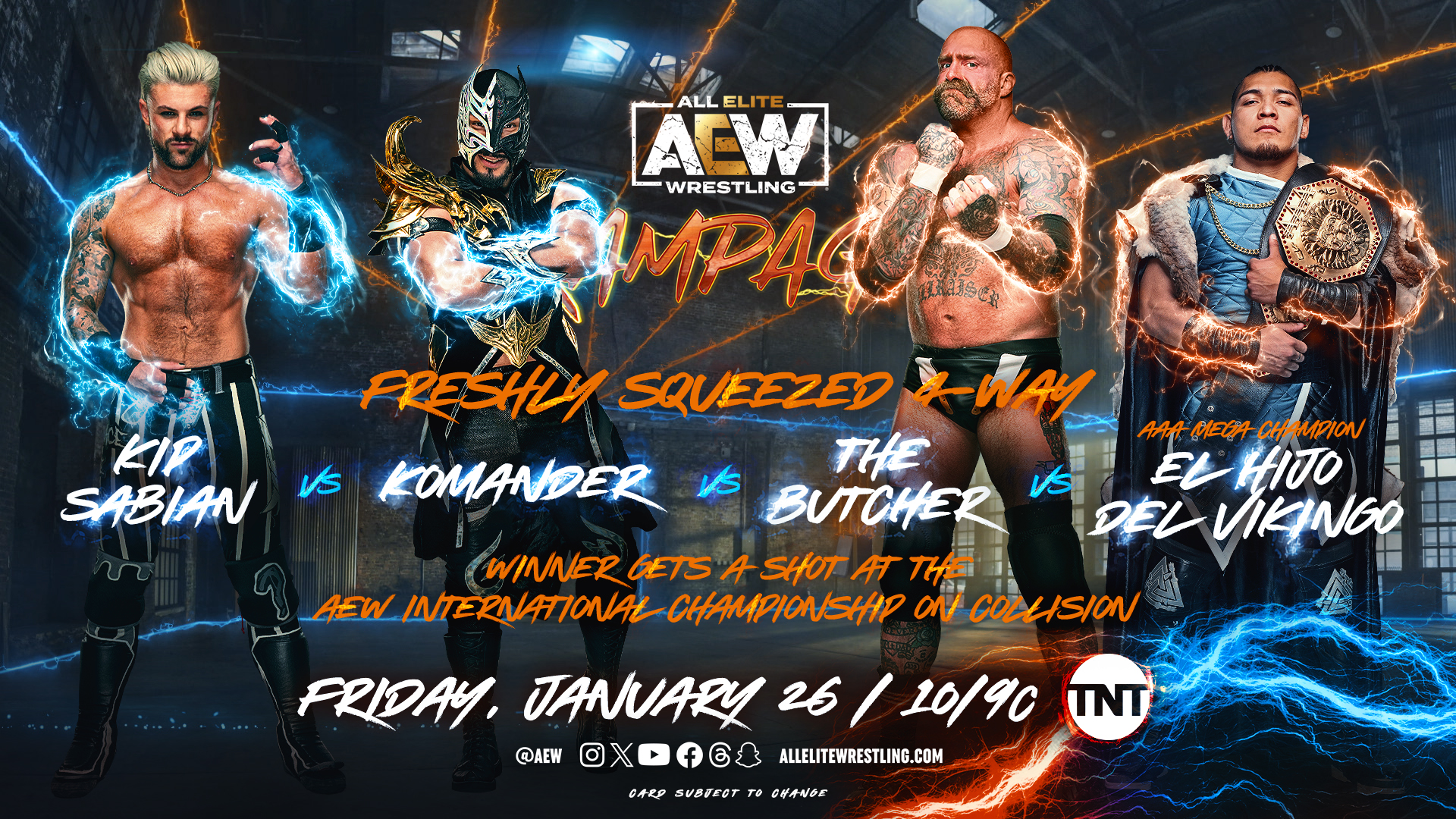 AEW Rampage live results: Freshly Squeezed four-way