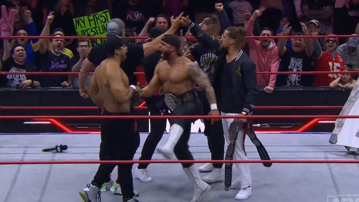 ‘Bang Bang Scissor Gang’ supergroup forms on AEW Collision
