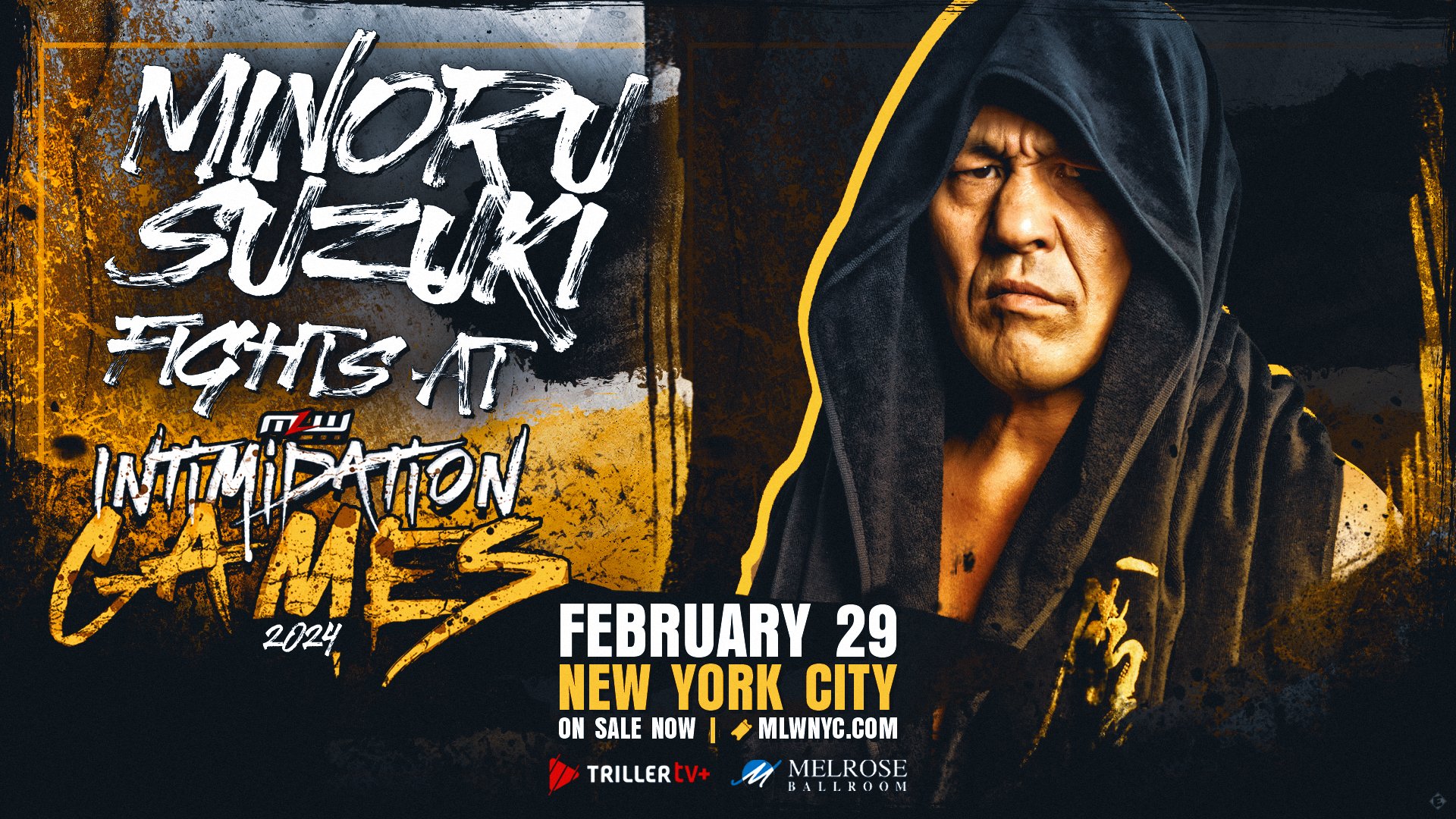 Minoru Suzuki set for MLW Intimidation Games