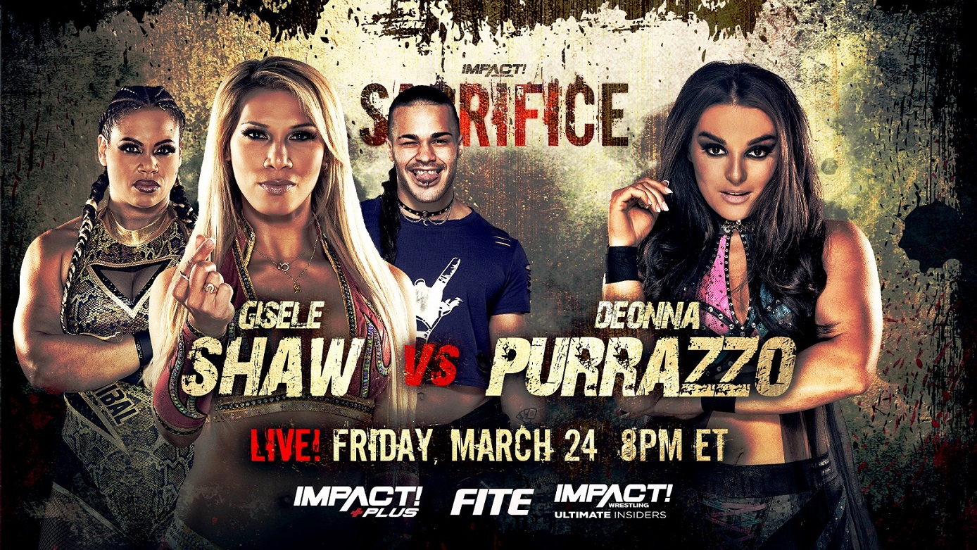 Deonna Purrazzo vs. Gisele Shaw added to Impact Sacrifice