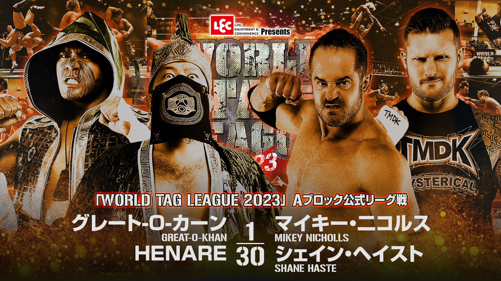 NJPW World Tag League 2023 night five results, updated standings