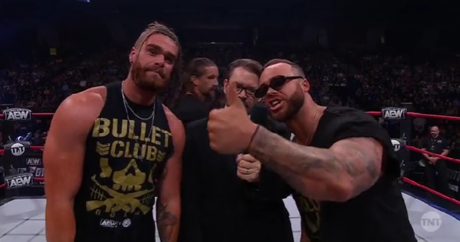 The Gunns officially join Bullet Club Gold on AEW Collision