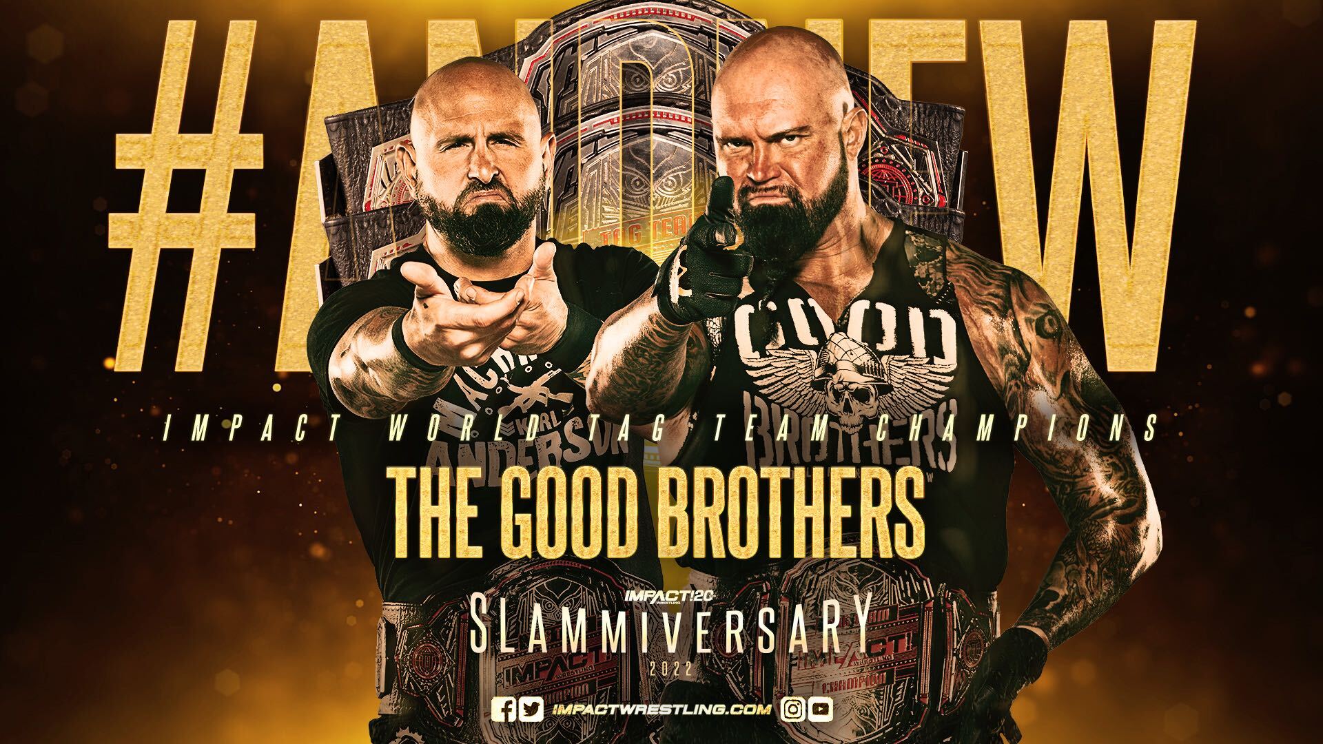 The Good Brothers win Impact World Tag Team titles at Slammiversary