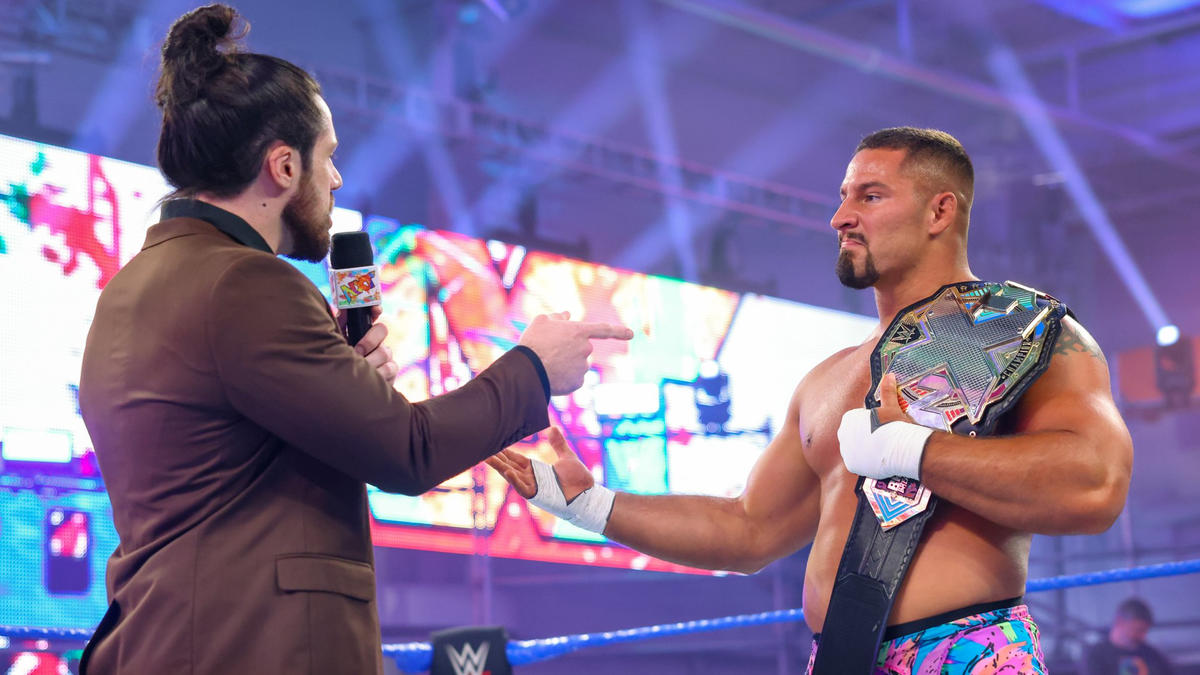 WWE NXT video highlights: Cameron Grimes confronts Bron Breakker