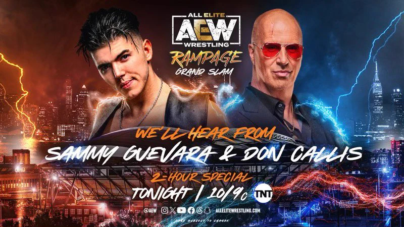 Sammy Guevara & Don Callis segment added to AEW Rampage Grand Slam