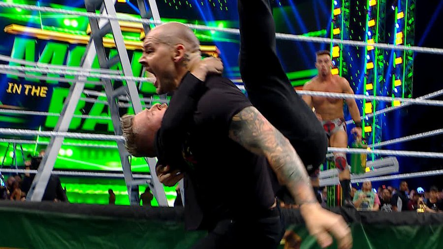 Corbin attacks Pat McAfee after WWE Money in the Bank, accepts SummerSlam challenge