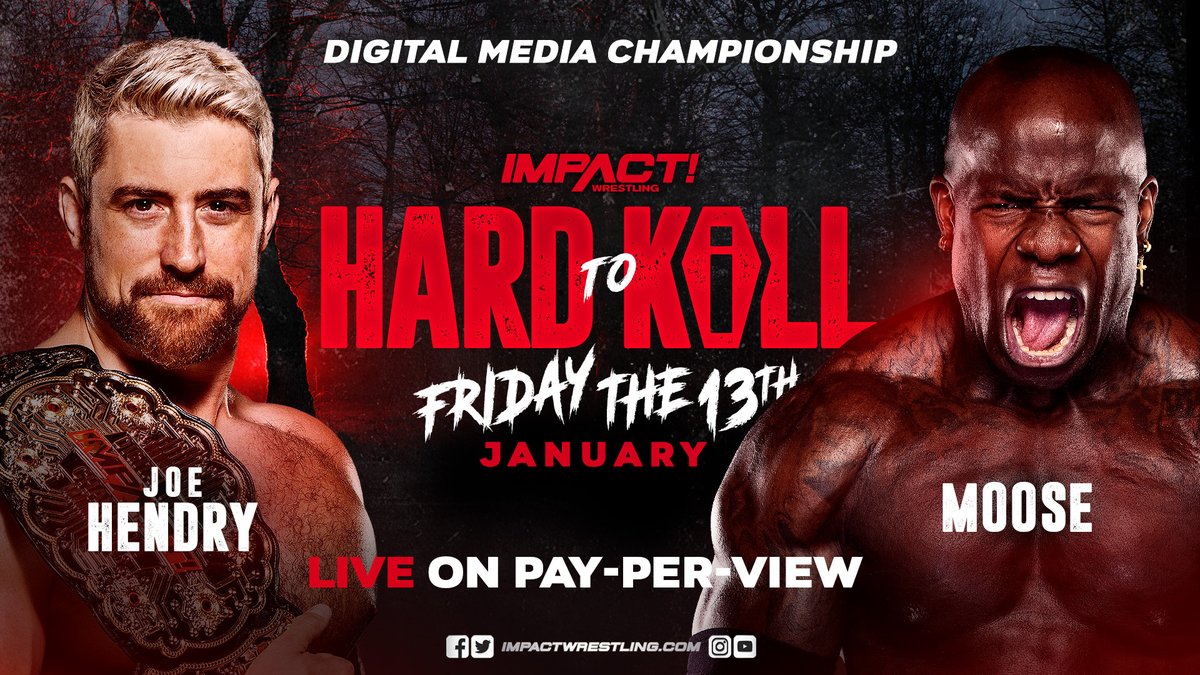 Digital Media title match official for Impact Hard to Kill