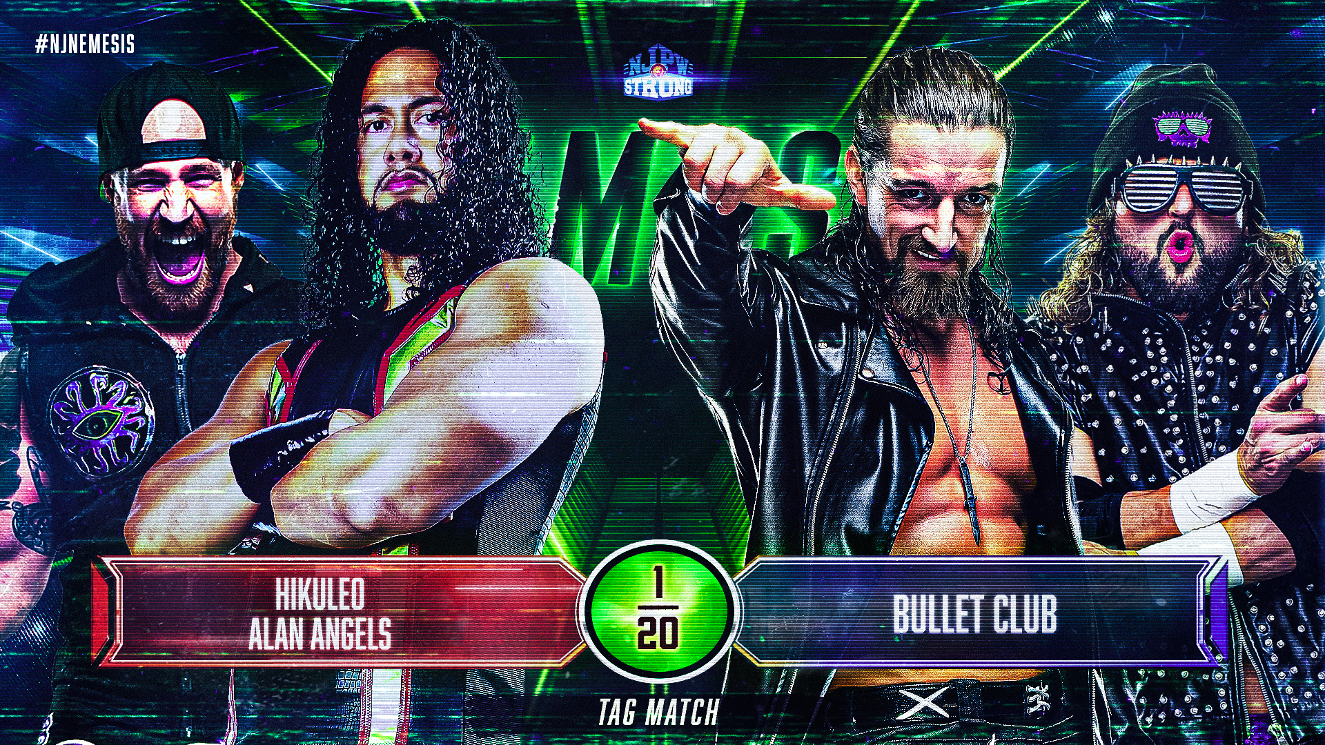 Seven matches announced for NJPW Nemesis