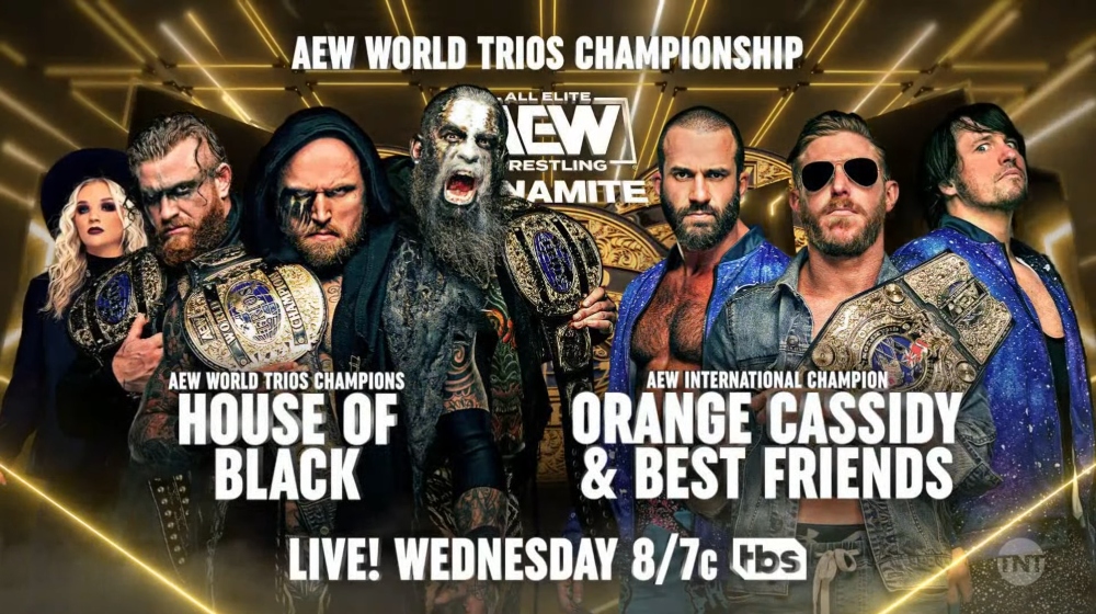 Trios title match, Sammy Guevara vs. Komander announced for AEW Dynamite