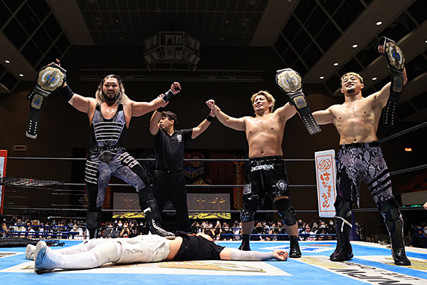 NJPW crowns new NEVER Openweight Six-Man Tag Team Champions