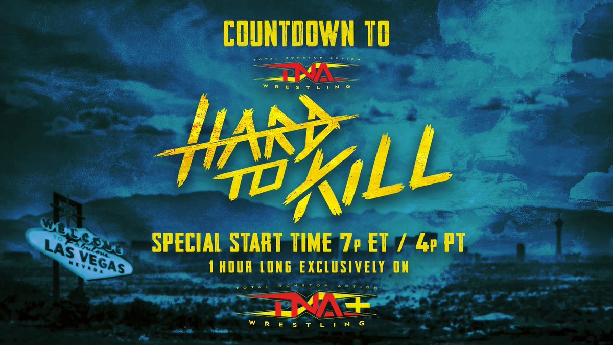 TNA announces matches for hour-long Hard to Kill pre-show