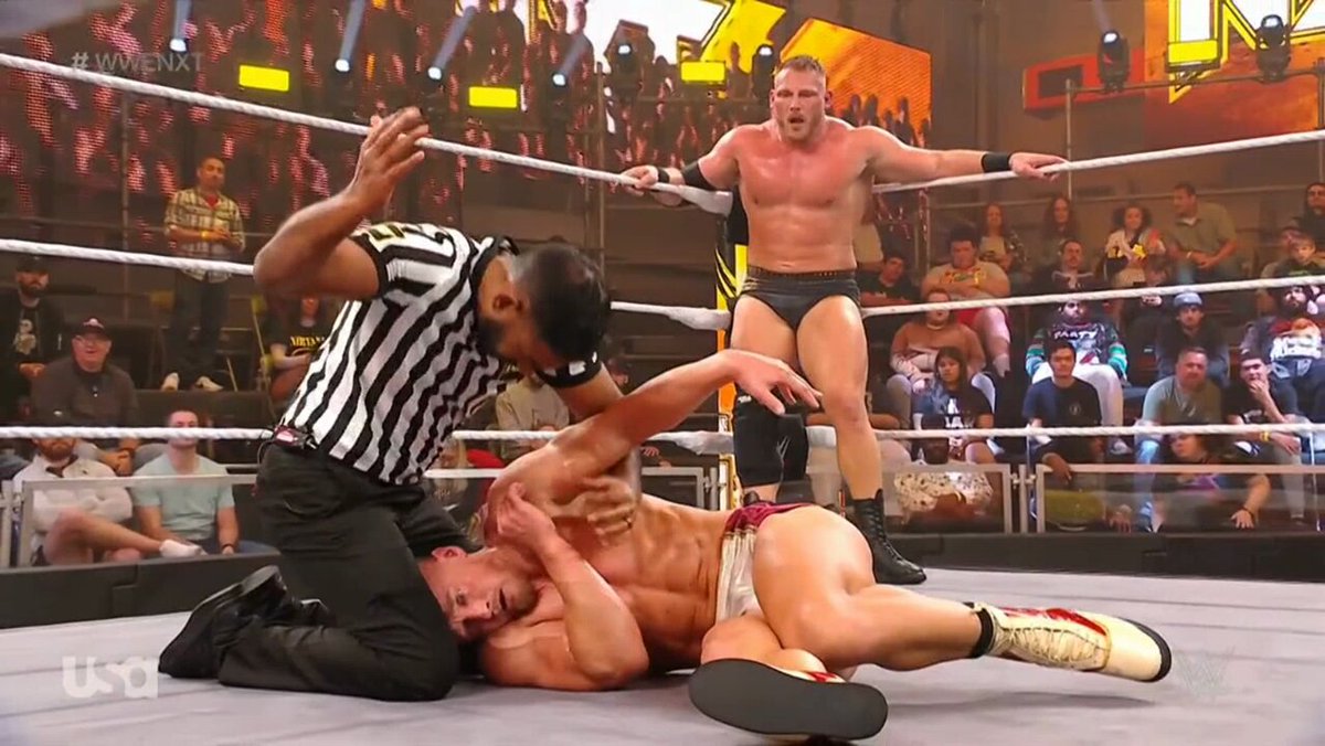 Ilja Dragunov stretchered out in storyline following WWE NXT match