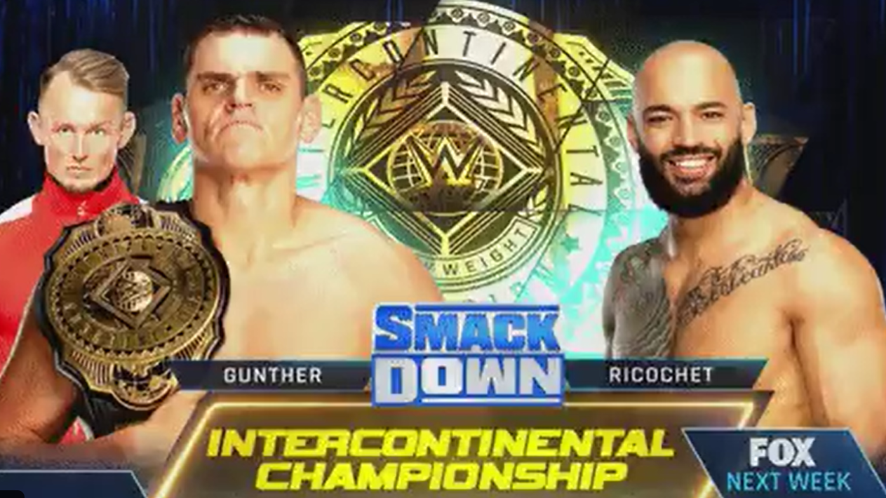IC title match, two MITB qualifiers set for next week’s WWE SmackDown