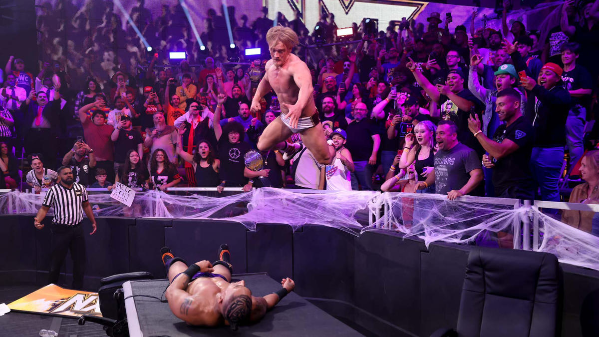 WWE NXT ratings down on Halloween night