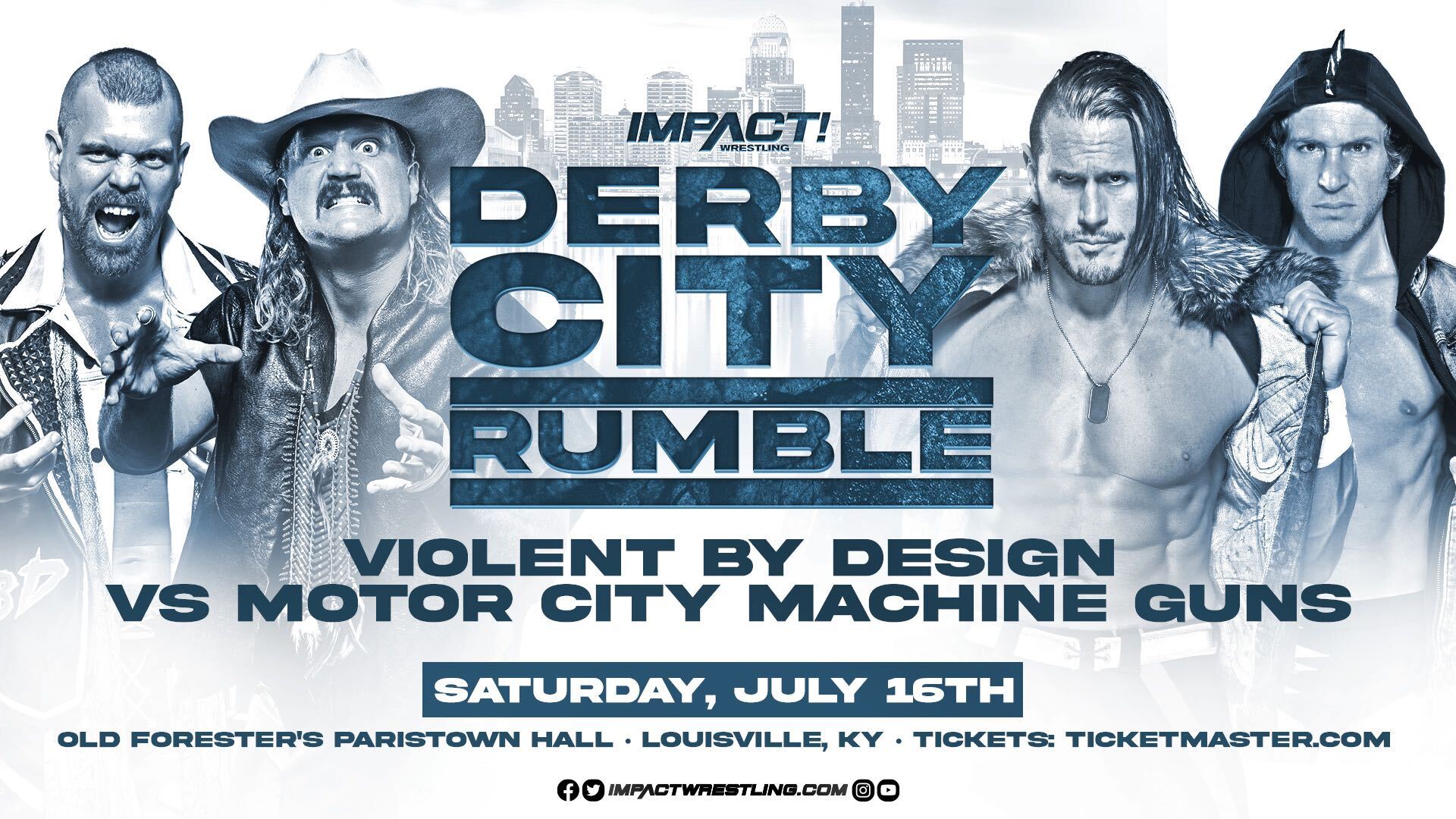 Two new matches added to Impact Derby City Rumble Saturday TV taping