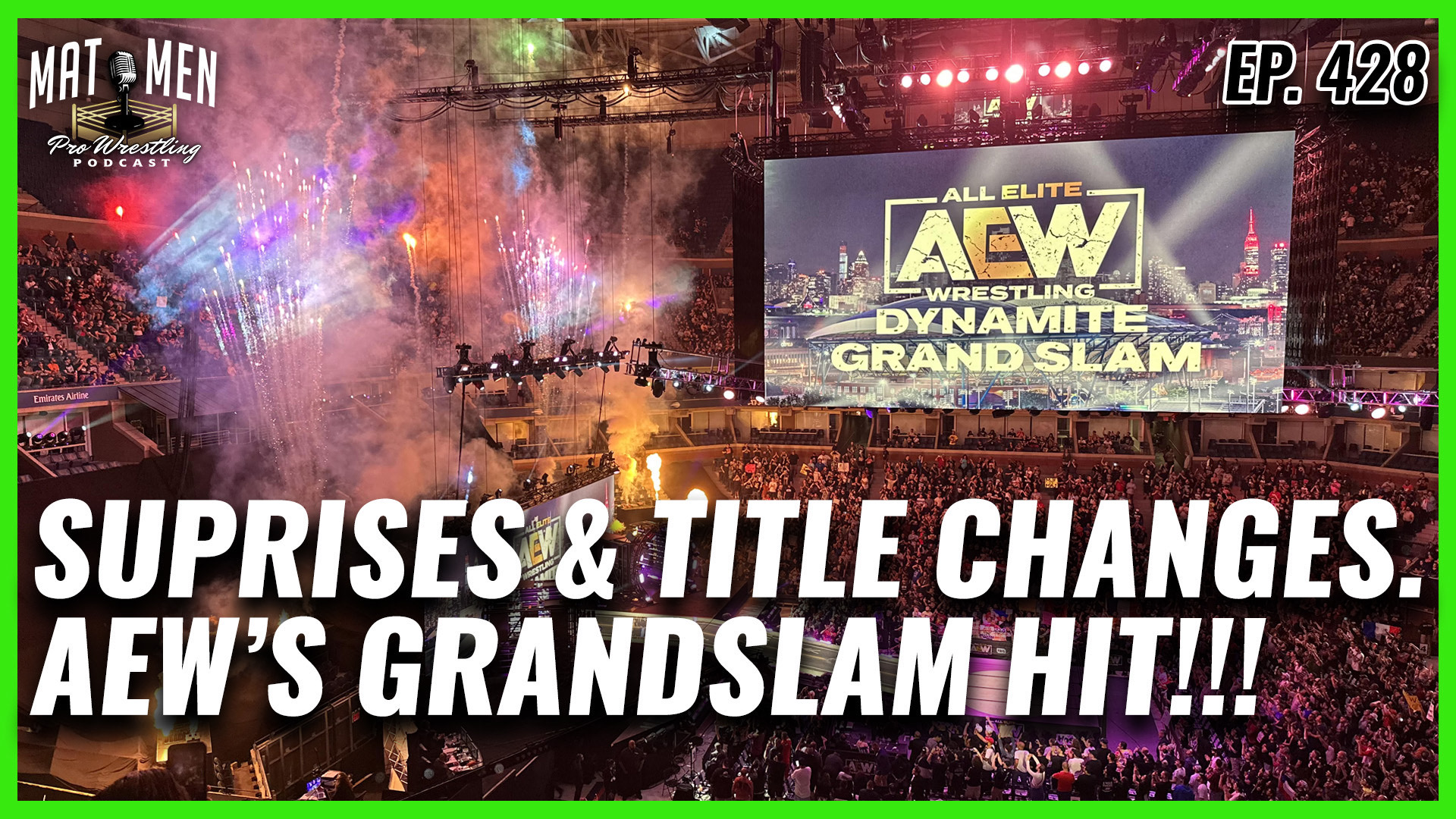 Mat Men: AEW Grand Slam surprises, title changes