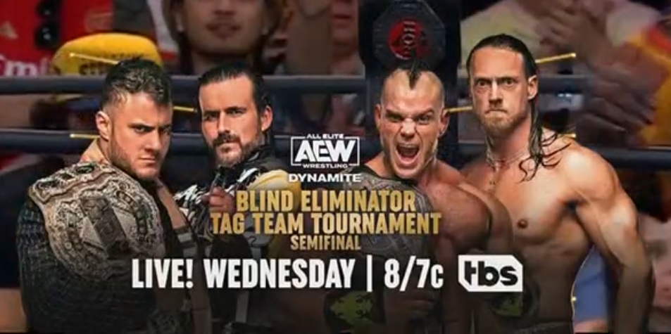 Blind Eliminator tag team tournament semifinals set for AEW Dynamite