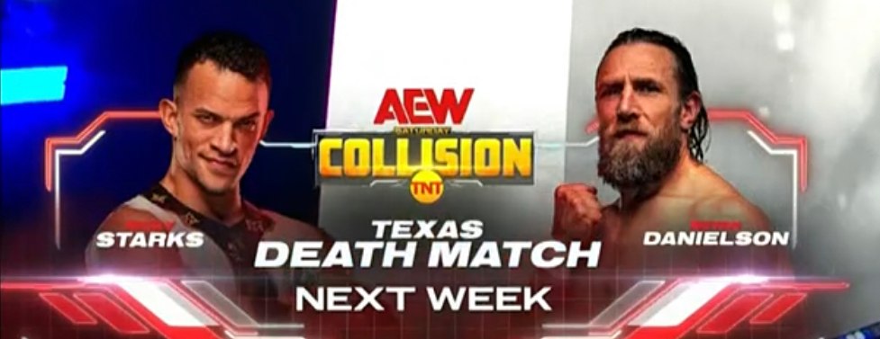 Bryan Danielson vs. Ricky Starks Texas Death Match signed for next AEW Collision
