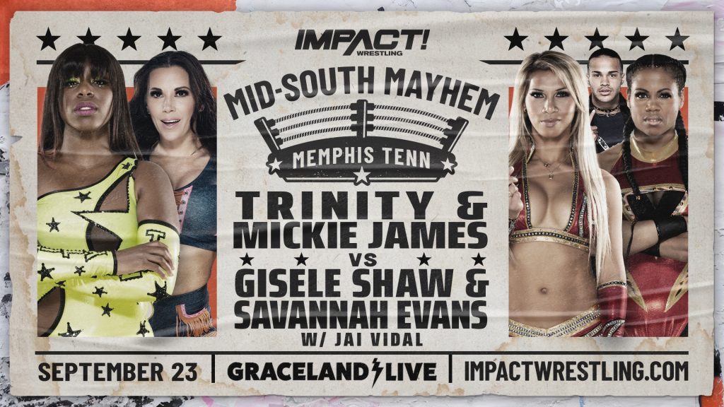 Impact Wrestling TV taping spoilers from Memphis: Mid-South Mayhem