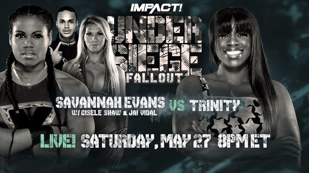 Impact notes: Final Thursday card, Saturday TV taping lineup announced