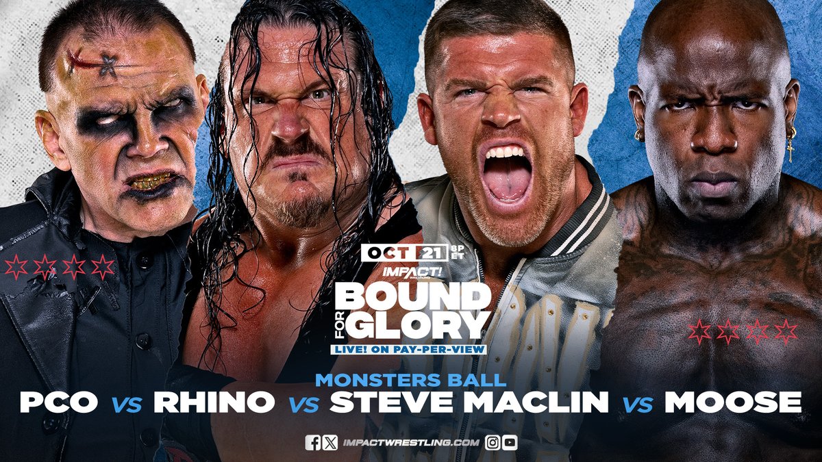 Monster’s Ball match announced for Impact Bound for Glory