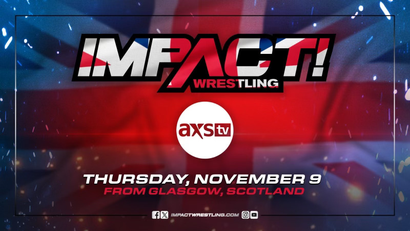 Impact Wrestling taping Glasgow UK Invasion event for TV