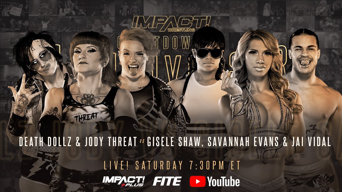 Tag match added to Impact Slammiversary pre-show