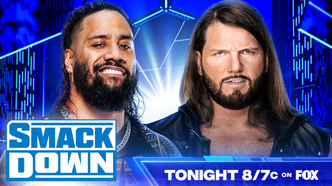 WWE SmackDown live results: Jimmy Uso vs. AJ Styles