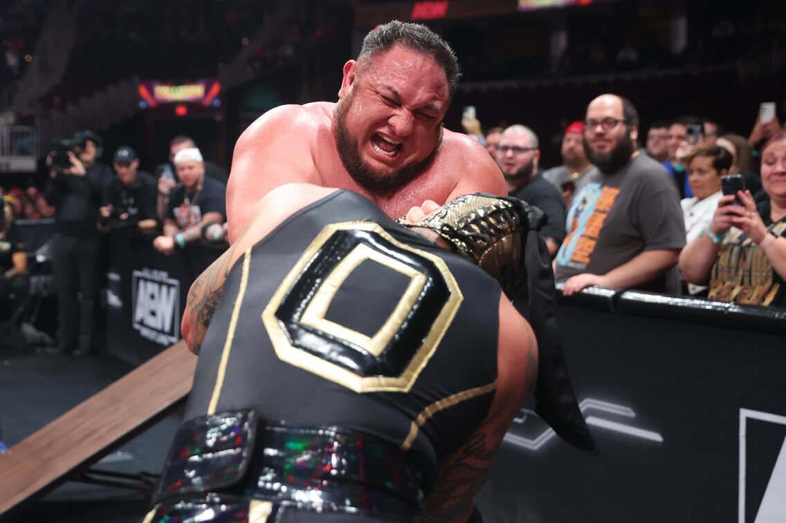 AEW Collision ratings up despite strong college football competition