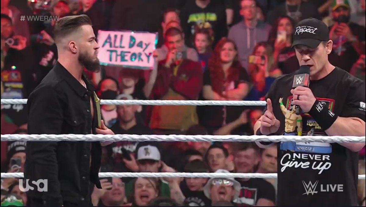 John Cena vs. Austin Theory set for WWE WrestleMania 39